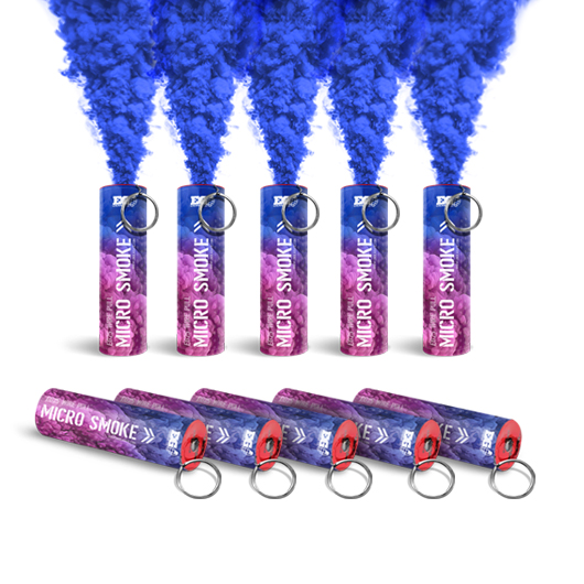 Blue Gender Reveal Smoke Bomb | Small | Pack Of 10