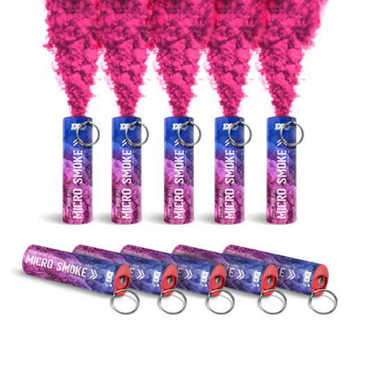 Pink Gender Reveal Smoke Bomb | Small | Pack Of 10