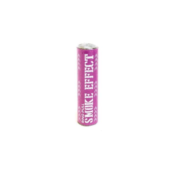 RING PULL MINI SMOKE GRENADE (30 SEC) COLOR BOMB SMOKE EFFECT [PURPLE]